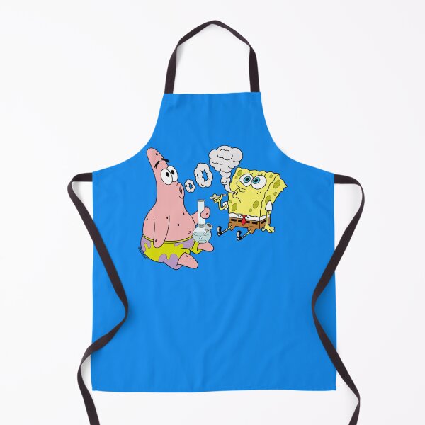Item preview, Spongebob And Patrick Smoking Weed Cannabis Cartoon Art T-Shirt designed and sold by KunNoel.