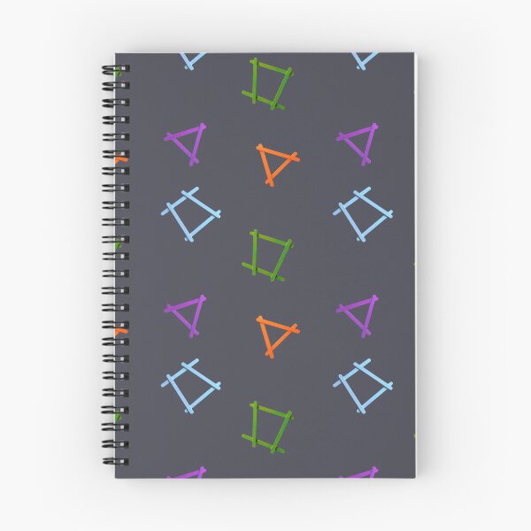Item preview, Popsicle Stick Geometry - Dark Gray Version designed and sold by KeksWorkroom.