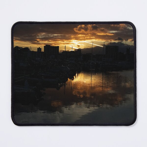 Item preview, Sunset over Sutton Harbour Plymouth designed and sold by days-photographic.