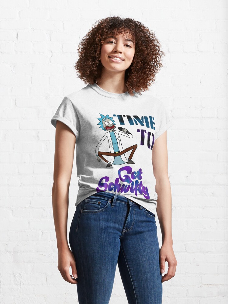 Alternate view of Time To Get Schwifty Classic T-Shirt
