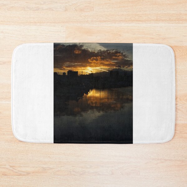 Item preview, Sunset over Sutton Harbour Plymouth designed and sold by days-photographic.