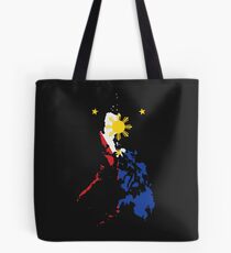 Philippinische Karte Philippinen Flagge Tote Bag
