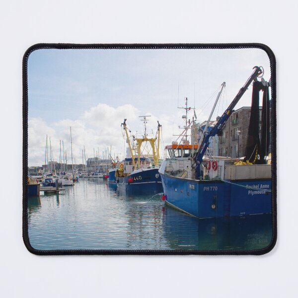 Item preview, Fishing boats in Sutton Harbour designed and sold by days-photographic.
