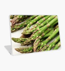 A close up image of fresh asparagus Laptop Skin