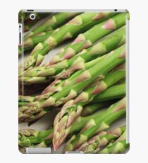 A close up image of fresh asparagus iPad Case/Skin
