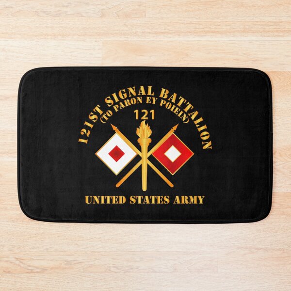 Item preview, Army - 121st  Signal Bn w  BR - US Army w BN NUM X 300 designed and sold by Military Insignia Products.