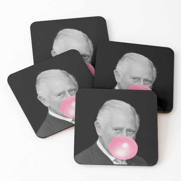 Item preview, Prince Charles Funny Pink Bubble Gum designed and sold by Teetans.