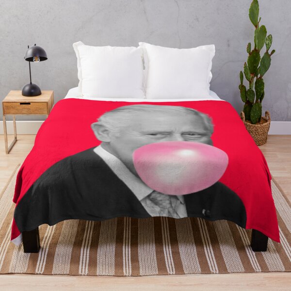 Item preview, Prince Charles Funny Pink Bubble Gum designed and sold by Teetans.
