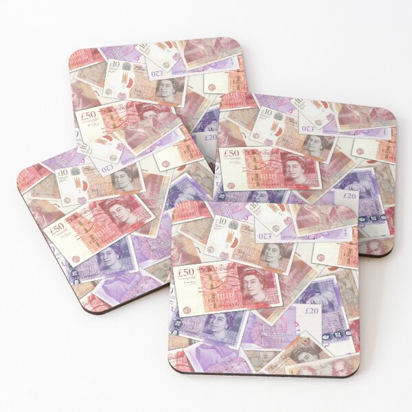 Item preview, Bank of England paper money. 10, 20 and 50 pounds sterling notes are scattered in a mess designed and sold by GAleksS.