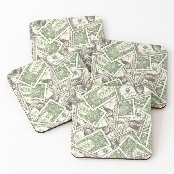 Item preview, Vintage US money. Obverse and reverse of one dollar banknote 1957 designed and sold by GAleksS.