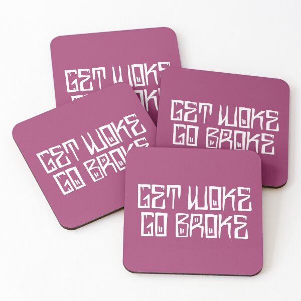 Item preview, Get Woke, Go Broke designed and sold by RAWWR.