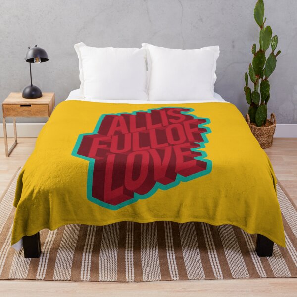 Item preview, All is full of Love! Love, Peace, Tolerance. Typography. designed and sold by Boogosh.