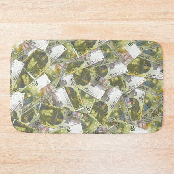 Item preview, Scattered paper money of Switzerland. Swiss banknotes of 50 francs designed and sold by GAleksS.