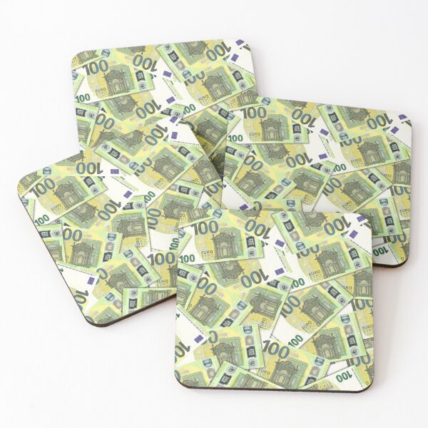 Item preview, EU paper money scattered in disorder. 100 euro banknotes designed and sold by GAleksS.