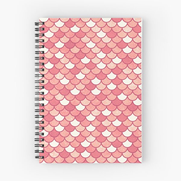 Item preview, Warm Pink Mermaid Scales Pattern designed and sold by Saanis.