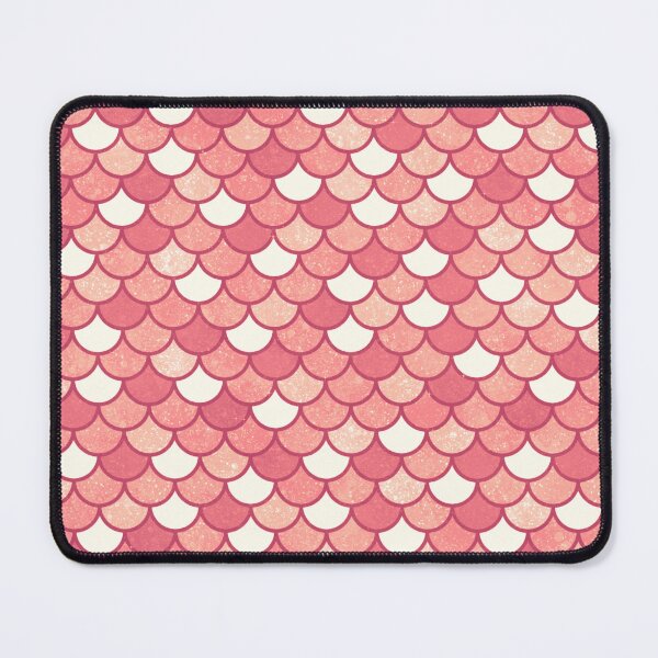 Item preview, Warm Pink Mermaid Scales Pattern designed and sold by Saanis.
