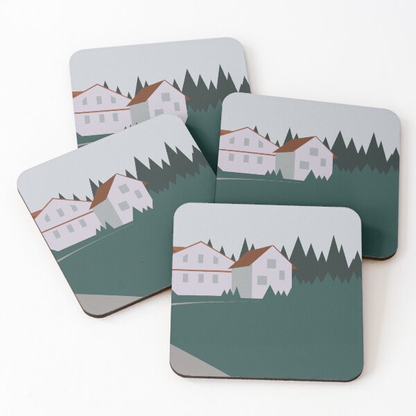 Item preview, Mansions in the forest designed and sold by NataFrankArt.