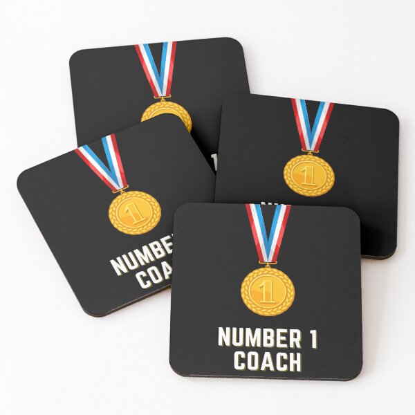Item preview, Number 1 Coach Medal designed and sold by Imemewell.