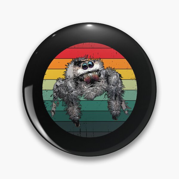 Item preview, Cute Vintage Sunset Jumping Spider designed and sold by Zurickdesigns.