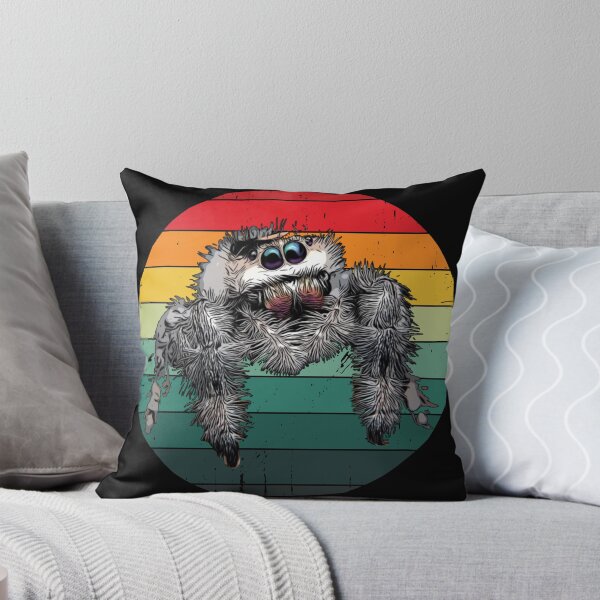 Item preview, Cute Vintage Sunset Jumping Spider designed and sold by Zurickdesigns.