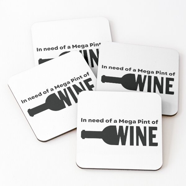Item preview, In Need of a Mega Pint of Wine designed and sold by Ahmed Hussain.
