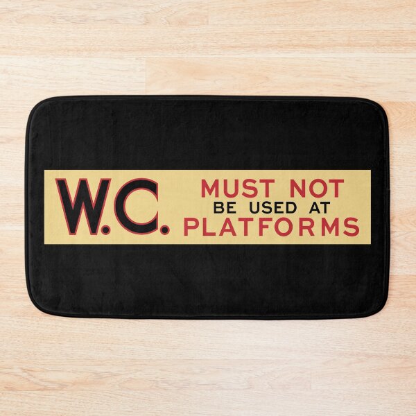 Item preview, WC must not be used at platforms designed and sold by Green-over-red.