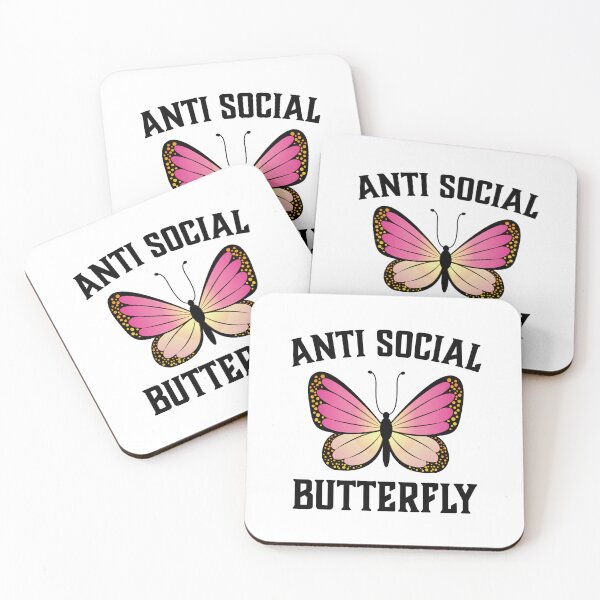 Item preview, Anti Social Butterfly designed and sold by PaulSDesign.