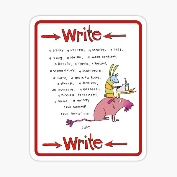Write Sticker