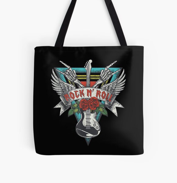 Rock N Roll Tote Bags for Sale | Redbubble