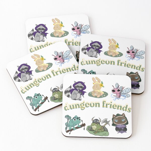Item preview, dungeon friends !! designed and sold by bearlymac.