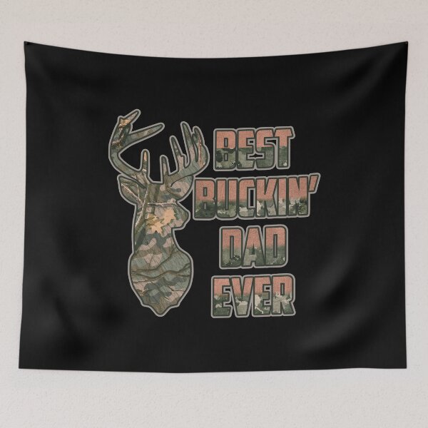 Item preview, Best Buckin' Dad Ever Camo Fathers Day Gift for Dad designed and sold by WanderTravels.