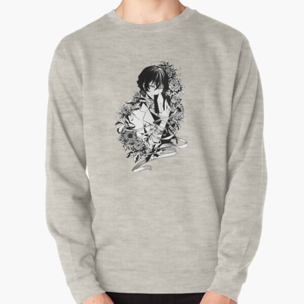 Dazai (B&W) Pullover Sweatshirt