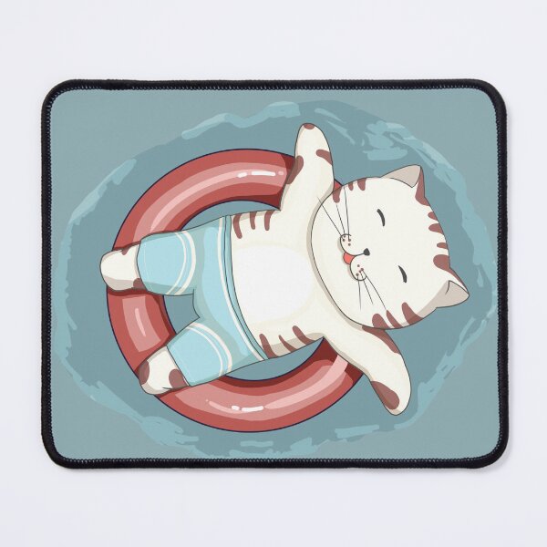 Item preview, Summer Cat - Cute Anime Cat designed and sold by GraphismNinja.