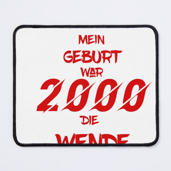 Artikelvorschau, Geburtstag 2000 Jahrtausendwende entworfen und verkauft von DE-Couple.