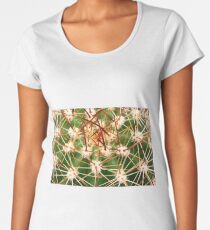 A close up image of cactus spines Women's Premium T-Shirt