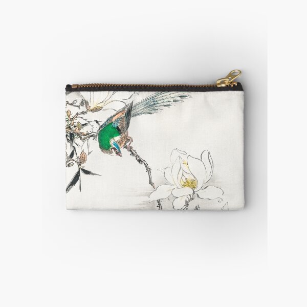 Item preview, CHINESE TREE PIPIT AND MAGNOLIA BY NUMATA K WALL ART designed and sold by GamaArtDesign.