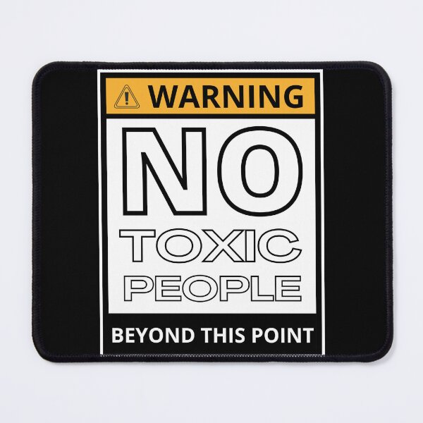 Item preview, NO TOXIC PEOPLE BEYOND THIS POINT 2 designed and sold by KingsManKind.