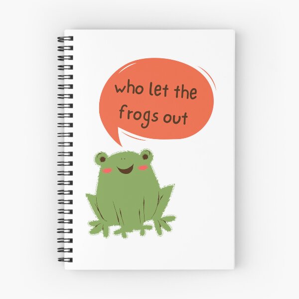 Item preview, Who Let The Frogs Out designed and sold by Ahmed Hussain.