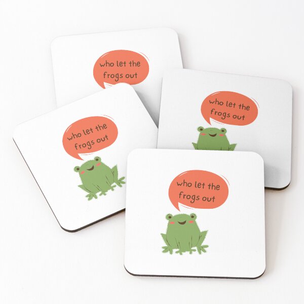 Item preview, Who Let The Frogs Out designed and sold by Ahmed Hussain.