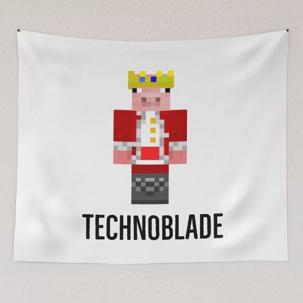 Item preview, technoblade minecraft  designed and sold by bestizeyy.