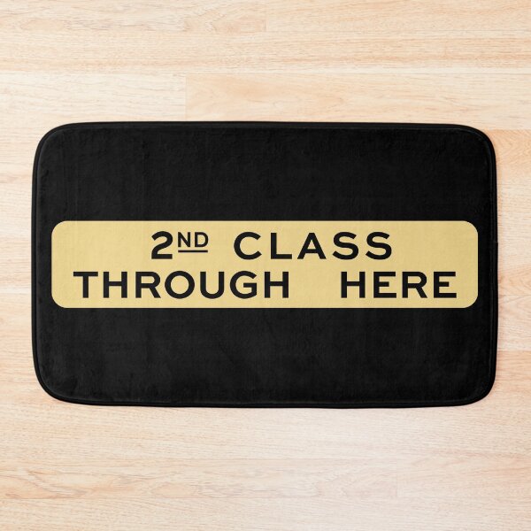 Item preview, 2nd class through here designed and sold by Green-over-red.