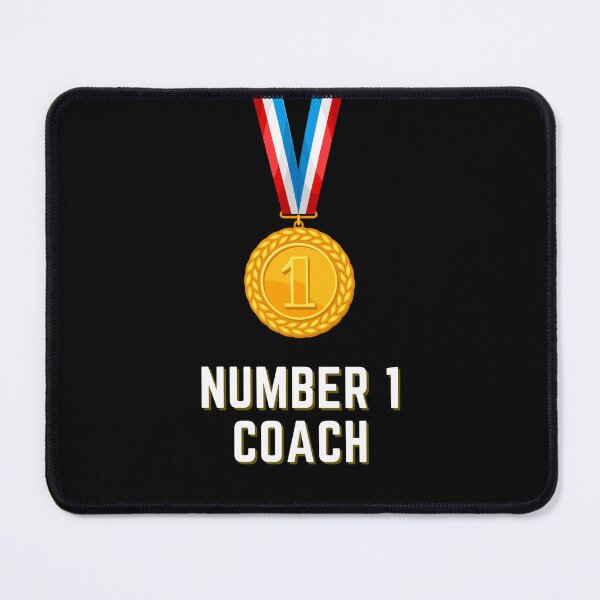 Item preview, Number 1 Coach Medal designed and sold by Imemewell.