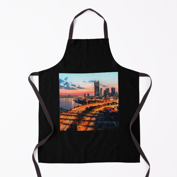 Item preview, Seoul Korea river, skyline and sunset Classic designed and sold by glimpglover8.