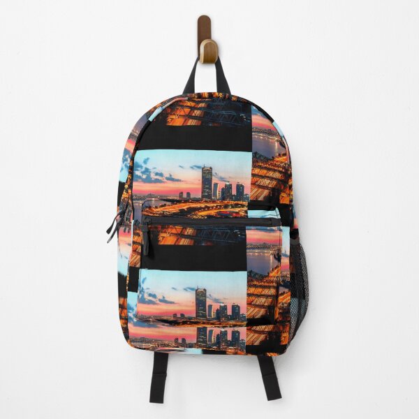 Item preview, Seoul Korea river, skyline and sunset Classic designed and sold by glimpglover8.