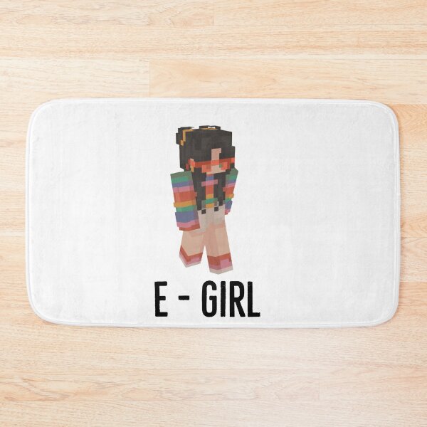 Item preview, egirl minecraft  designed and sold by bestizeyy.