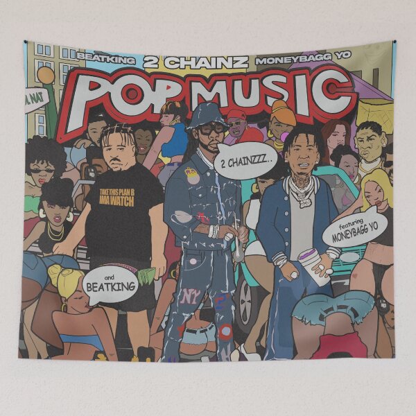 Item preview, Pop Music 2 moneybagg  designed and sold by HarryStover.