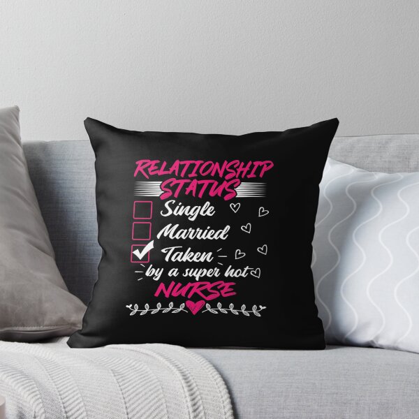 Item preview, Funny His and Her Clothing Gifts Nurse Relationship Status designed and sold by haselshirt.