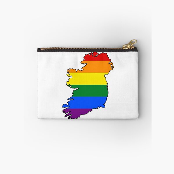 Item preview, Ireland Outline - Gay Pride Flag designed and sold by uni-que-designs.