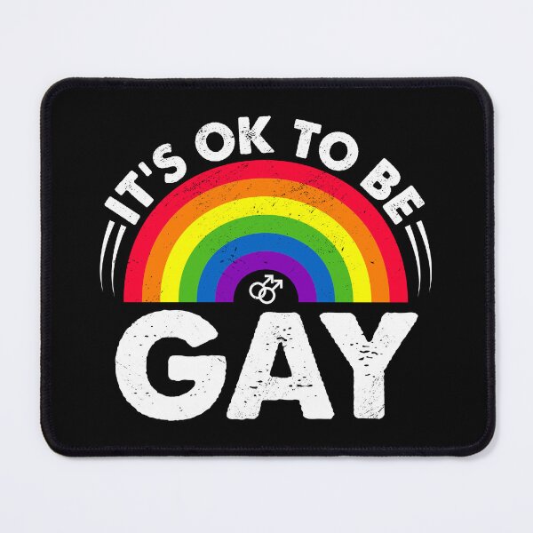 Item preview, It's Ok To Be Gay LGBTQ Support Rainbow Pride Parade Month designed and sold by haselshirt.