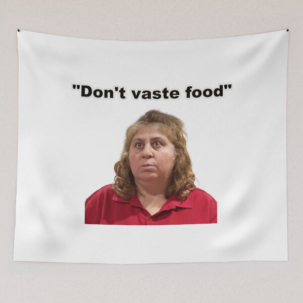 Item preview, DONT WASTE FOOD BY ADAM W FUNNY designed and sold by NEW-YORK-STYLE.